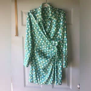 Mango MNG wrap dress size 4